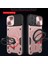 iPhone 13 Pro Max Için Çift Katmanlı Telefon Kılıfı, Slayt Kamera Kapağı ve Metal Gizli Braket ile Rose Gold (Yurt Dışından) 2