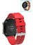 Huawei Watch Gt3 Pro 46MM Akıllı Saat Uyumlu Kordon Oyuk Desenli Tokalı Silikon Kayış 1