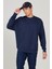 Bd Basic Bisiklet Yaka Oversize Şardonlu Sweatshirt 4