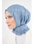 Saka Fashion Dama Desenli Jakarlı Şal 4