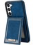 Samsung Galaxy S24 Kickstand Card Slots Case Rfıd Engelleme Deri Arka Kapak (Yurt Dışından) 2