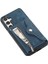 Samsung Galaxy S24+ Cep Telefonu Kılıf Kart Çantası Pu Deri+ Tpu Kapak 2 Kayış (Yurt Dışından) 4