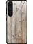 Samsung Galaxy S24 Ahşap Doku Temsilli Cam+Tpu Anti-Drop Telefon Kılıfı (Yurt Dışından) 1