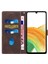 Samsung Galaxy S24 Pu Deri Telefon Kabuğu+ Stand Grid Ekleme Telefon Kapağı Kayışlı (Yurt Dışından) 3