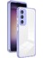 Samsung Galaxy S24+ Renkli Çerçeve Şeffaf Telefon Kapağı (Yurt Dışından) 1