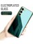 Samsung Galaxy S24 Telefon Kılıfı Temperlenmiş Cam+Pc+Tpu Elektrokaplatma Kenar Geri Kapak (Yurt Dışından) 2