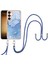 Samsung Galaxy S24+ Crossbody Case Mermer Tpu Telefon Kapağı (Yurt Dışından) 1