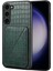 Samsung Galaxy S24 Cep Telefonu Kılıfı Gizli Kart Tutucu Deri+Pc+Tpu Kapak (Yurt Dışından) 1