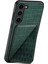 Samsung Galaxy S24 Cep Telefonu Kılıfı Gizli Kart Tutucu Deri+Pc+Tpu Kapak (Yurt Dışından) 3