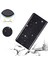 Samsung Galaxy S24+ Kart Tutucu Parıltılı Deri Stand Kapağı (Yurt Dışından) 1