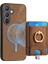 Samsung Galaxy S24 Kickstand Case Çıkarılabilir Manyetik Kart Tutucu Telefon Kapağı (Yurt Dışından) 1
