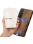 Samsung Galaxy S24 Kickstand Case Çıkarılabilir Manyetik Kart Tutucu Telefon Kapağı (Yurt Dışından) 4