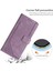 Samsung Galaxy S24 Pu Deri Dondu Baskılı Cep Telefonu Stand Kabuk Flip Case (Yurt Dışından) 3