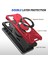 Samsung Galaxy S24 Manyetik Kılıf Tpu+Pc Koruyucu Kapak Ring Kickstand (Yurt Dışından) 5