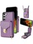 Samsung Galaxy S24+ Pu Deri+ Tpu Kickstand Telefon Kapağı Kayışla (Yurt Dışından) 1