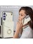 Samsung Galaxy S24+ Cep Telefonu Kılıf Kart Çanta Yüzüğü Kickstand Pu+ Tpu Crossbody Cover (Yurt Dışından) 5