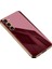 Samsung Galaxy S24 Telefon Kılıfı Temperlenmiş Cam+Pc+Tpu Elektrokaplatma Kenar Geri Kapak (Yurt Dışından) 1