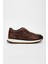 Erkek Kahve Tarcın Beyaz Deri Sneakers & Spor Ayakkabı 1006 043 Erk Ayk SK23/24 1
