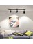 6500 Kelvin, Beyaz Işık 30 Watt, Birinci Sınıf Siyah Kasa Ray Spot, Modern Ultra Kaliteli Ray Spot 2