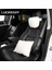 M3-ZP03SİYAH Stili Luckeasy Tesla Model 3 Için Araba Koltuğu Kafalık Boyun Yastık Yastık Boyun Kafalık Model3 Araba Dönüş Kürk Kafalık Arkalığı (Yurt Dışından) 5