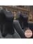 Siyah B Stili 2 Boyutlu Araba Boyun Yastığı 3D Battaniyeler Baş Desteği Ayarlanabilir Otomatik Kafalık Yastığı Seyahat Boyun Yastığı Destek Tutacağı Koltuk Yastığı (Yurt Dışından) 4
