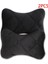Yastık 2 Adet Siyah Stil Yeni Araba Boyun Yastıkları Hem Yan Ipek Pamuklu Tek Kafalık Yastığı Çoğu Araba Için Fit Dolu Fiber Araba Kafa Dinlenme Yastığı (Yurt Dışından) 1