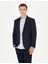 Erkek Lacivert Ekstra Slim Fit Blazer Ceket 50274202-VR033 1