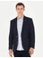 Erkek Lacivert Ekstra Slim Fit Blazer Ceket 50274202-VR033 3