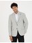 Erkek Açık Gri Slim Fit Ceket 50273166-VR001 3