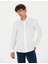 Erkek Beyaz Slim Fit Uzun Kollu Basic Gömlek 50277645-VR013 3