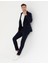 Erkek Lacivert Body Esnek Fit Blazer Ceket 50287491-VR033 1