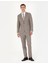 Erkek Açık Kahverengi Slim Fit Yün Karışımlı Takım Elbise 50273542-VR002 1