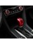 Vites Topuzu Kapağı Abs Kırmızı Karbon Fiber Değişim Kolu Trim Honda Civic Sedan 2020 2019 2018 2017 2016 (Yurt Dışından) 4