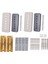 1 Takım Gitar Humbucker Pickup Kitleri Pirinç Coverand Taban Plakası Gümüş Kutup Vidaları Elektro Gitar Aksesuarları Için C (Yurt Dışından) 3
