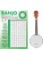 Yeni Başlayanlar Için Banjo Akor Tabloları Hile Sayfası, Banjo Alıştırma Akor Tabloları, Banjo Öğrenme Yardımı (2 Parça) (Yurt Dışından) 4