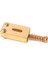 Dikdörtgen Gitar Köprüsü Eyer Fender Strat Stratocaster Tele Telecaster Elektro Gitar Değiştirme, Altın (6'lı Paket) (Yurt Dışından) 5