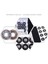 Kaykay Paten Longboard Rulmanları 608ZZ Rulmanlar Drift Board'lar Canlılık Kurulu Evrensel Kit 608 Abec (8'li Paket) (Yurt Dışından) 5