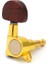 Gitar Kilitli Dize Akortçular Tuning Peg Anahtar Makine Kafaları Akustik Elektro Gitar Için Yarım Daire Düğmesi Akustik Gitar Akort Peg (3l + 3r) (Yurt Dışından) 4