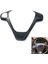 Araba Karbon Fiber Direksiyon Paneli Kapak Trim Çerçeve Etiket Ford Fiesta Için Mk7 2009-2017 Ecosport 2012-2017 (Yurt Dışından) 4