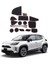 17 Adet Kapı Yuvası Pad Toyota Yaris Cross 2021 2022 Aksesuarları Iç Kaymaz Anti Toz Bardak Tutucu Ekler (Yurt Dışından) 4