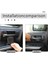 Karbon Fiber Iç Kapı Kase Kapağı Trim Etiket Toyota TUNDRA-2014 2015 2016 2017 2017 2018 2019 2020 2021, Siyah (Yurt Dışından) 4