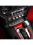 Karbon Fiber Para Tepsisi Saklama Kutusu Ped Paneli Kapak Trim Etiket Ford Mustang 2015+ Için Iç Aksesuar Araba Styling (Yurt Dışından) 3