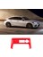 Araba Merkezi Kontrol Puro Çakmağı Paneli Kapak Trim Dekoratif Sticker Aksesuarları 11TH Gen Honda Civic 2022 Kırmızı (Yurt Dışından) 2