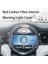 Mını Cooper F55 F56 Countryman F60 Için Kırmızı Karbon Fiber Iç Uyarı Işık Kapağı (Yurt Dışından) 5
