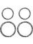 Kapı Ses Korna Halkası Trim Karbon Fiber Iç Aksesuarları Bmw 3 Serisi E46 1997-2004 (Yurt Dışından) 2