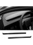 Tesla Modeli 3 Highland 2024 Için Araba Merkezi Kontrol Pano Paneli Kapağı Enstrüman Trim Çıkartmalar Iç Aksesuarları (Yurt Dışından) 2