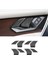 Karbon Fiber Iç Kapı Kolu Kase Kapağı Trim Land Rover Discovery Sport 2021 2022 Aksesuarları (Yurt Dışından) 2