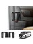Toyota Alphard 40 Serisi 2023+ Için Araba Iç Orta Kapı Kolu Kase Kapağı Trim Çerçeve Etiket Parlak Siyah (Yurt Dışından) 4