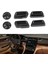 Araba Karbon Fiber Koltuk Ayar Düğmeleri Çıkartmaları Dekorasyon Kapak Trim Jeep Grand Cherokee 2021 2022 Için (Yurt Dışından) 3