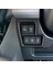 Karbon Fiber Araba Ön Sol Çok Fonksiyonlu Düğme Çerçeve Paneli Trim Krom Çerçeve Etiket Suzuki Spacia 2017-2022 Için Rhd (Yurt Dışından) 3